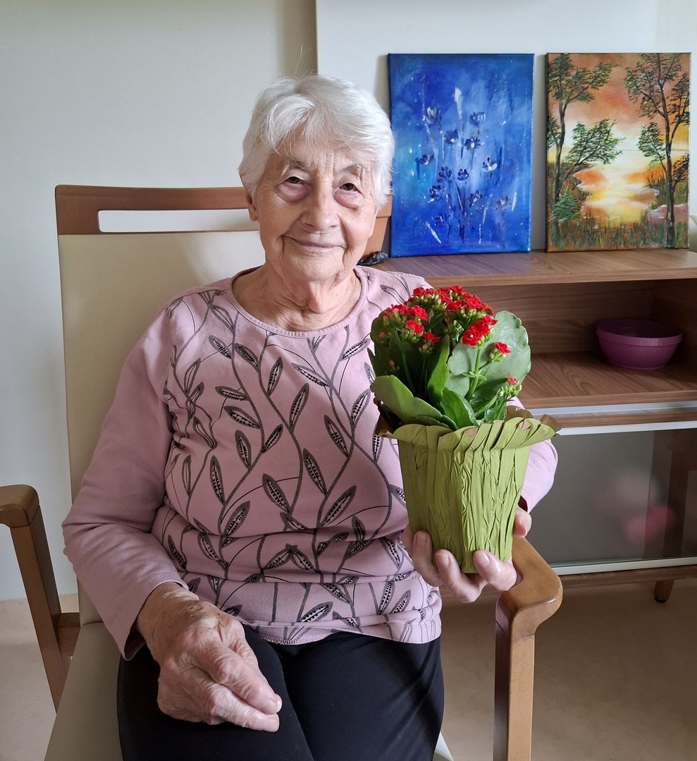 Mit einem besonders farbenfrohen Foto und Frau Höller schließen wir nun diese Fotogeschichte.