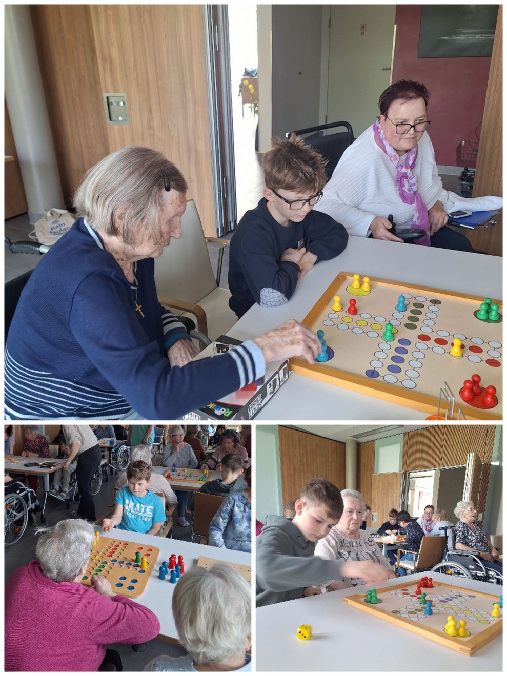 Was wäre so ein Spielevormittag ohne "Mensch-ärgere-dich-nicht"? Das Spiel geht zurück auf ein altes indisches Spiel namens Pachisi.